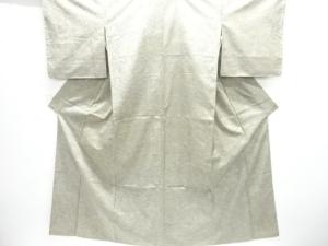 未使用品　風景模様織り出し西陣お召着物